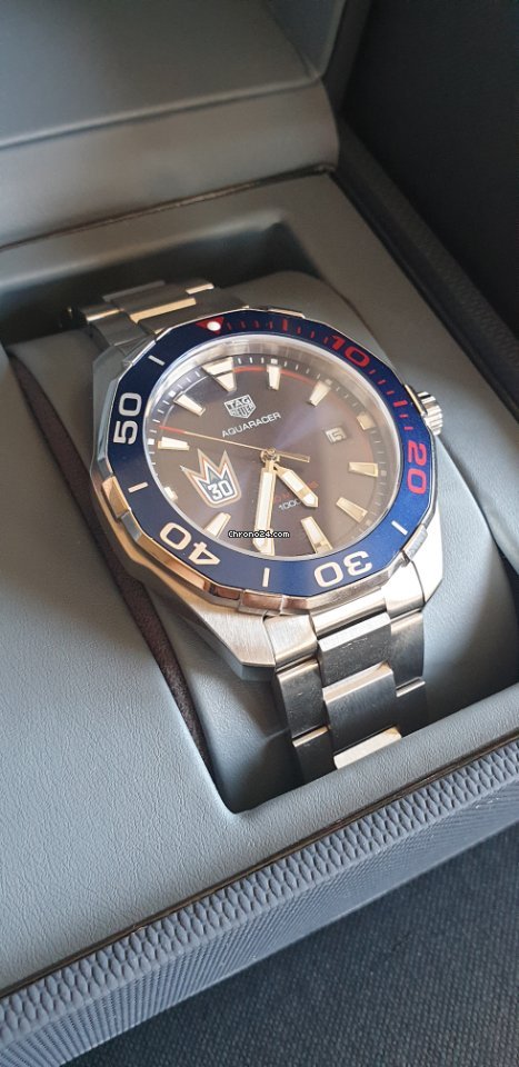 IMG_9081 TAG Heuer Aquaracer Mens watch Unisex Quartz Steel WAY101J Replica 5