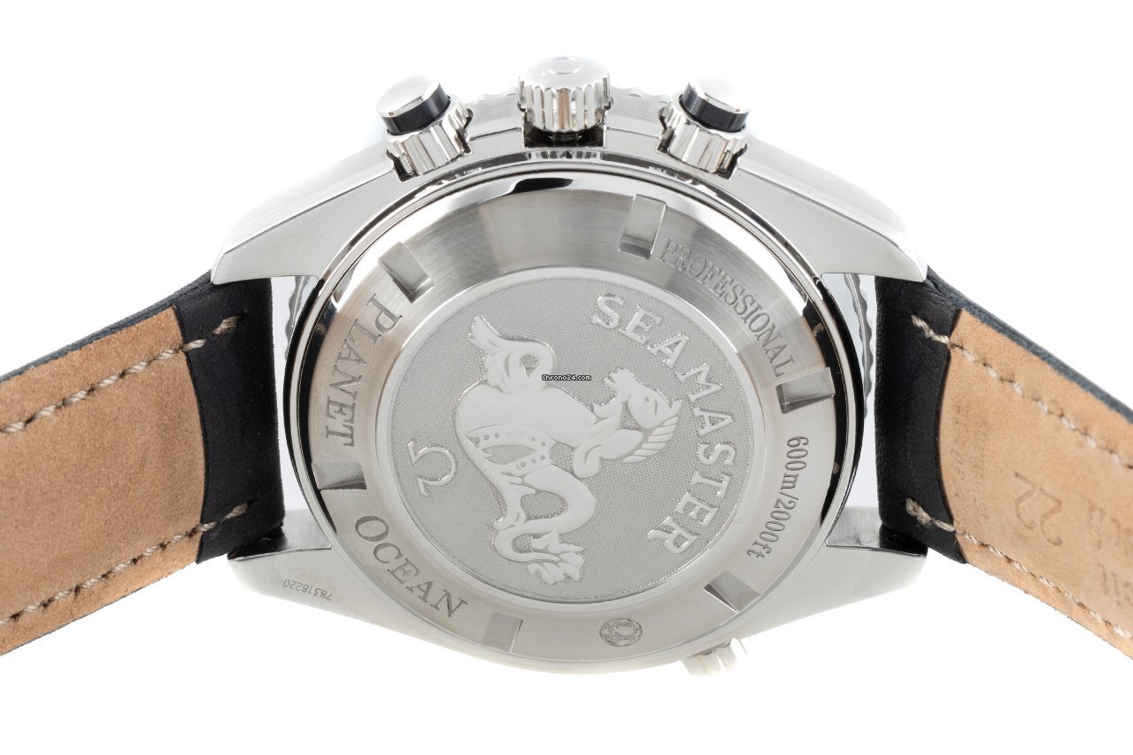 Omega Seamaster Planet Ocean Chronograph Mens watch Unisex Automatic Steel 2910.51.82 Replica 5