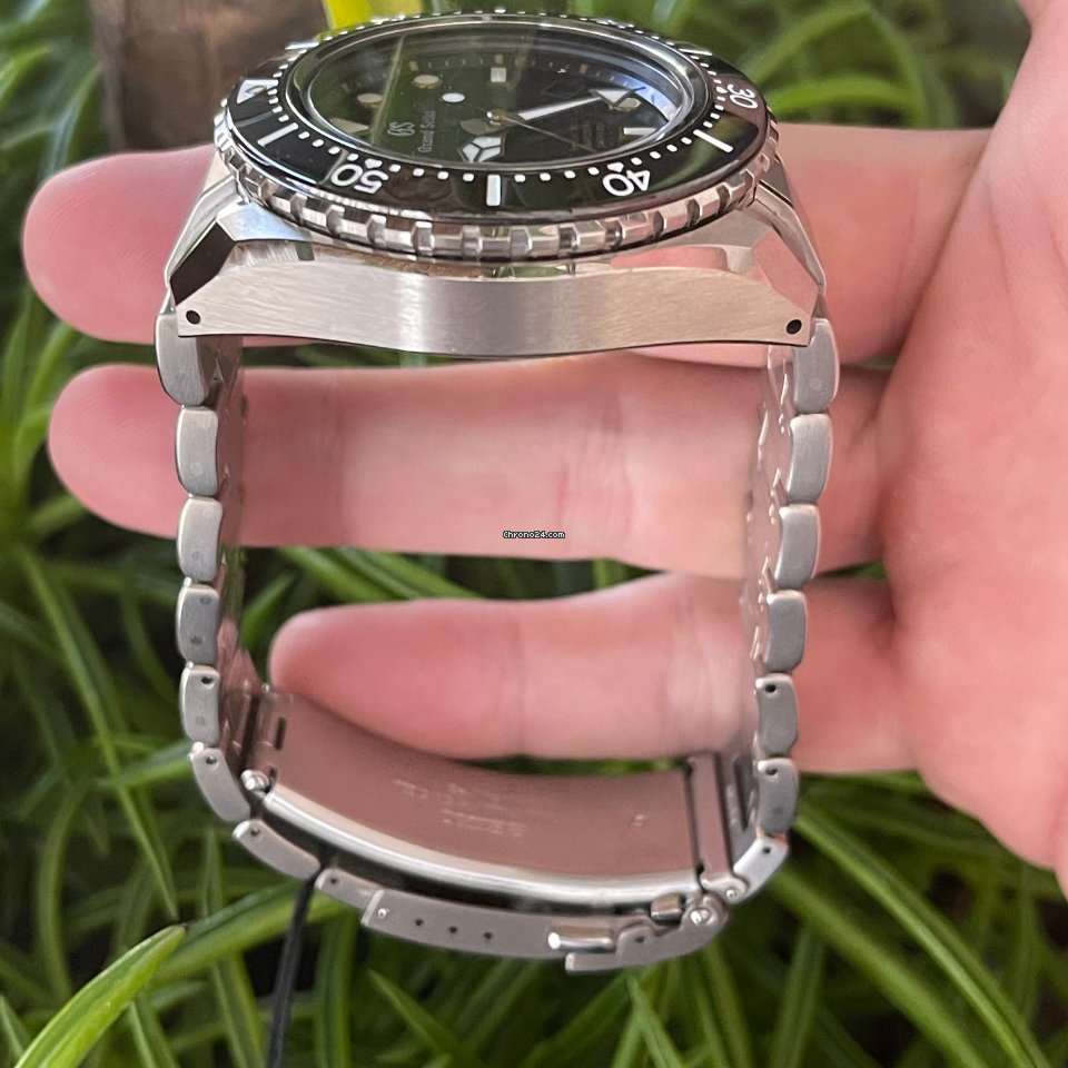 IMG_9081 Seiko Grand Seiko Mens watch Unisex Automatic Titanium SBGH255 Replica 5