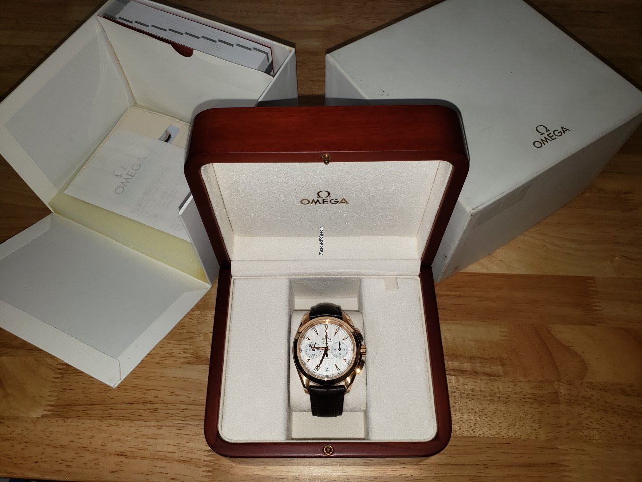 Omega Seamaster Aqua Terra Mens watch Unisex Automatic Rose gold 231.53.43.52.02.001 Replica 5