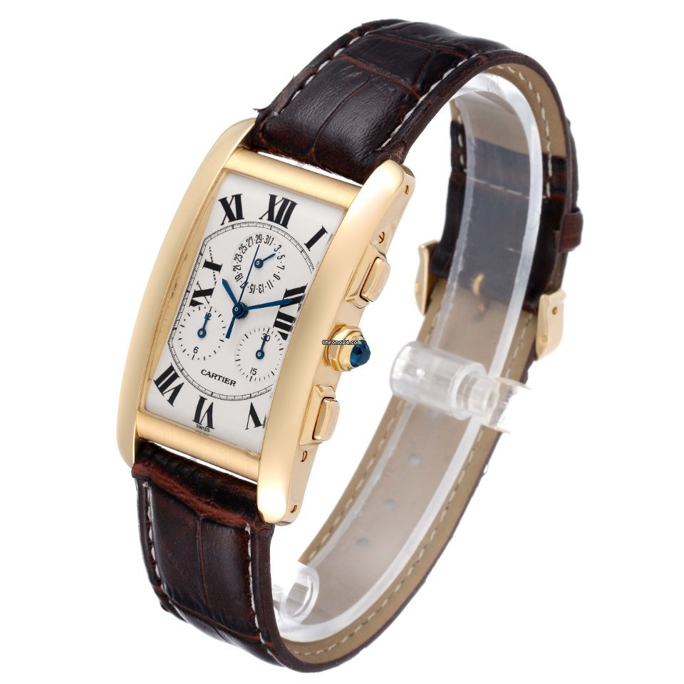 IMG_9081 Cartier Tank Americaine Mens watch Unisex Quartz W2601156 Replica 5