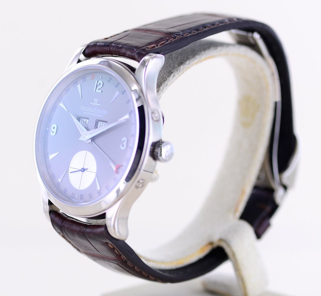 IMG_9081 Jaeger-LeCoultre Master Calendar Mens watch Unisex Automatic White gold 140.3.87 Replica 5