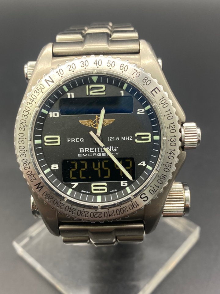 IMG_9081 Breitling Emergency Mens watch Unisex Titanium E56121 Replica 5