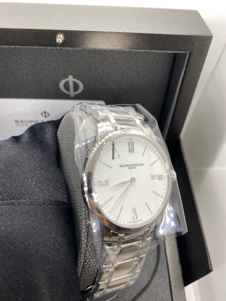 Baume & Mercier Classima Mens watch Unisex Quartz Steel M0A10354 Replica 5