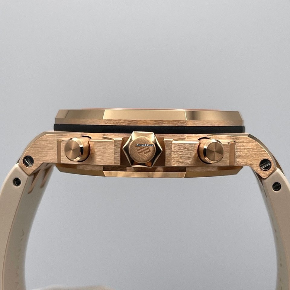 Audemars Piguet Royal Oak Offshore Chronograph Womens watch Automatic Rose gold 26236OR.YY.D085CA.01 Replica 5