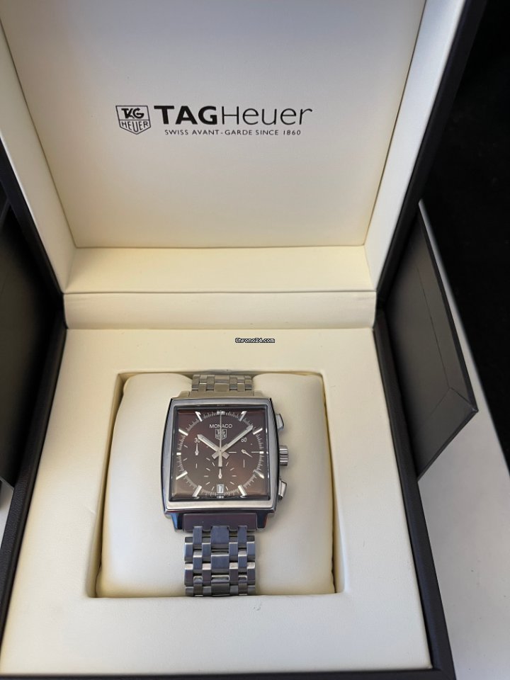 TAG Heuer Monaco Mens watch Unisex Automatic Steel CW2114-0 Replica 5