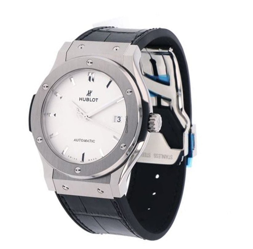 IMG_9081 Hublot Classic Fusion 45, 42, 38, 33 mm Mens watch Unisex Automatic Titanium 511.NX.2611.LR Replica 5