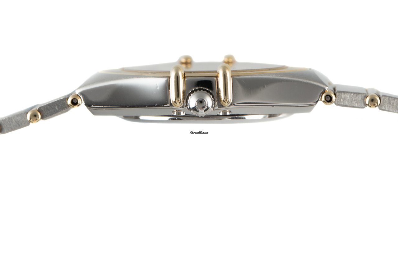 IMG_9081 Omega Constellation Ladies Womens watch Quartz Gold Steel 598.0003 Replica 5