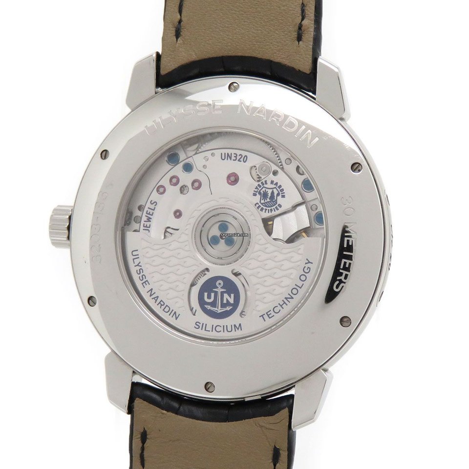 IMG_9081 Ulysse Nardin Classico Mens watch Unisex Automatic Steel 3203-136 E2 Replica 5
