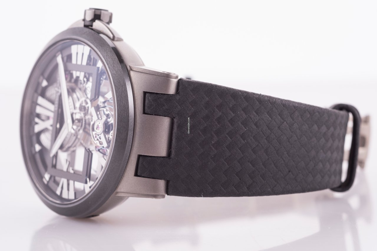 IMG_9081 Ulysse Nardin Executive Skeleton Tourbillon Mens watch Unisex Manual winding Titanium 1713-139 43 Replica 5