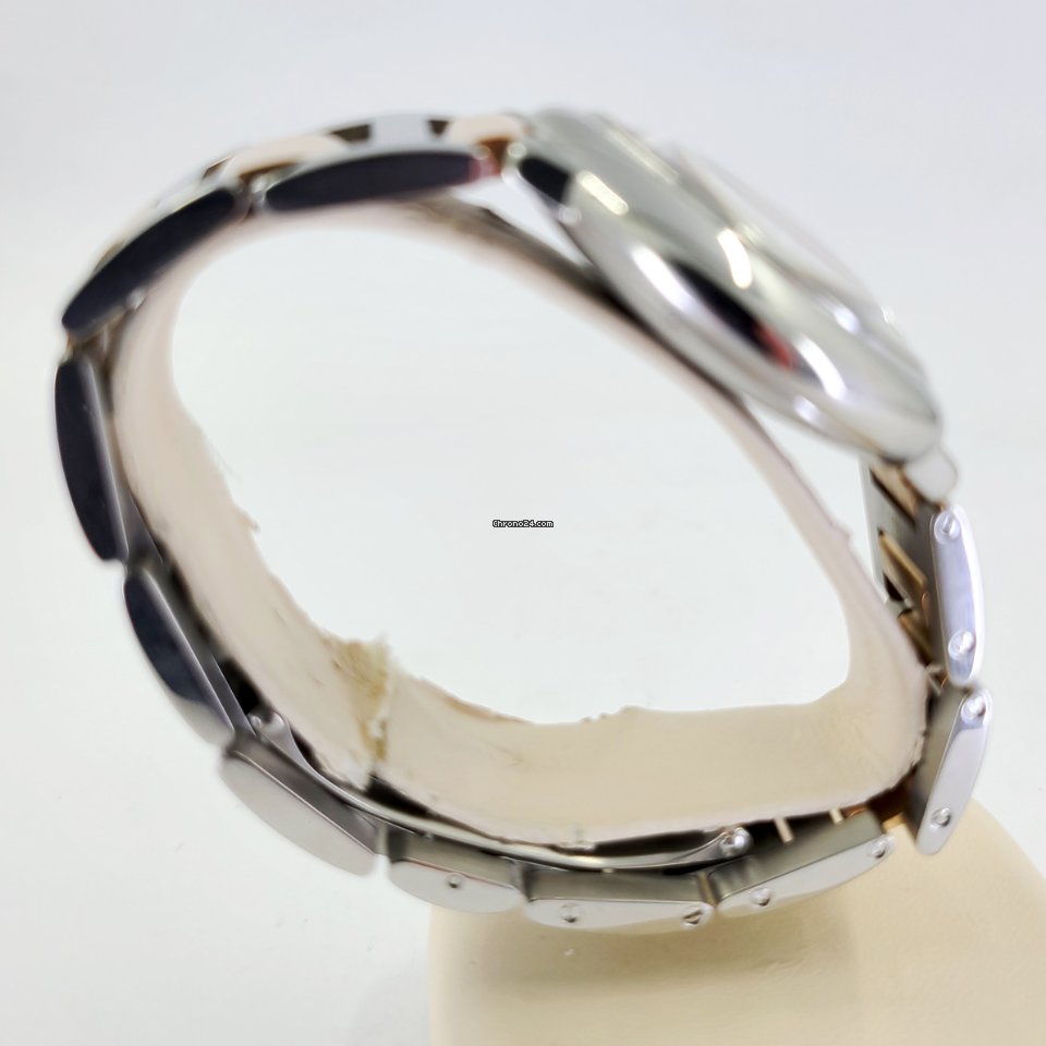 IMG_9081 Cartier Ballon Bleu 36mm Mens watch Unisex Automatic Gold Steel 3284 Replica 5