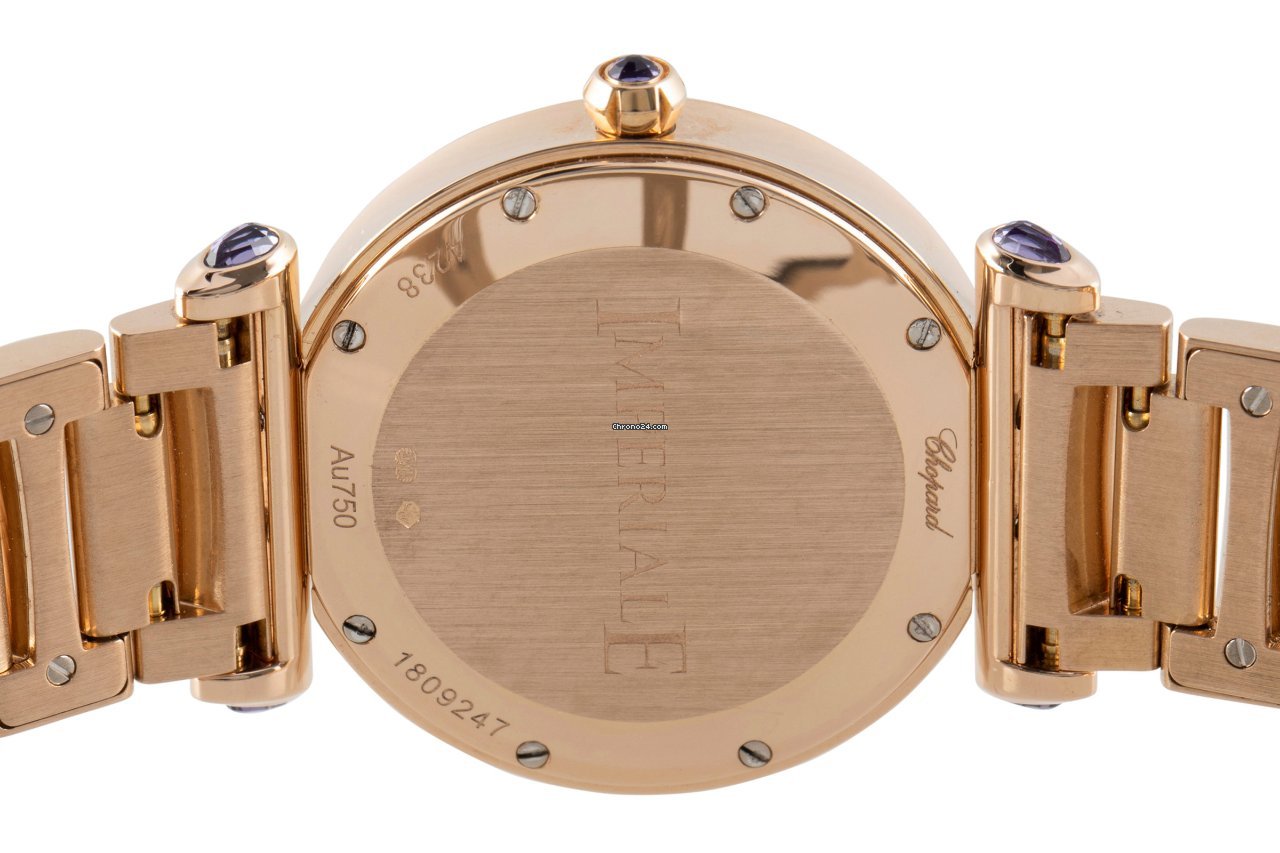 Chopard Imperiale Womens watch Quartz Red gold 384238-5006 Replica 5