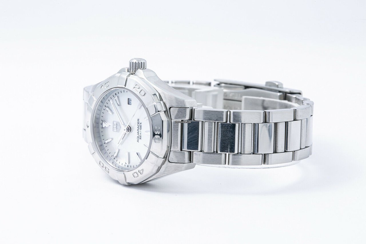 IMG_9081 TAG Heuer Aquaracer Lady Womens watch Quartz Steel WAY1412 Replica 5