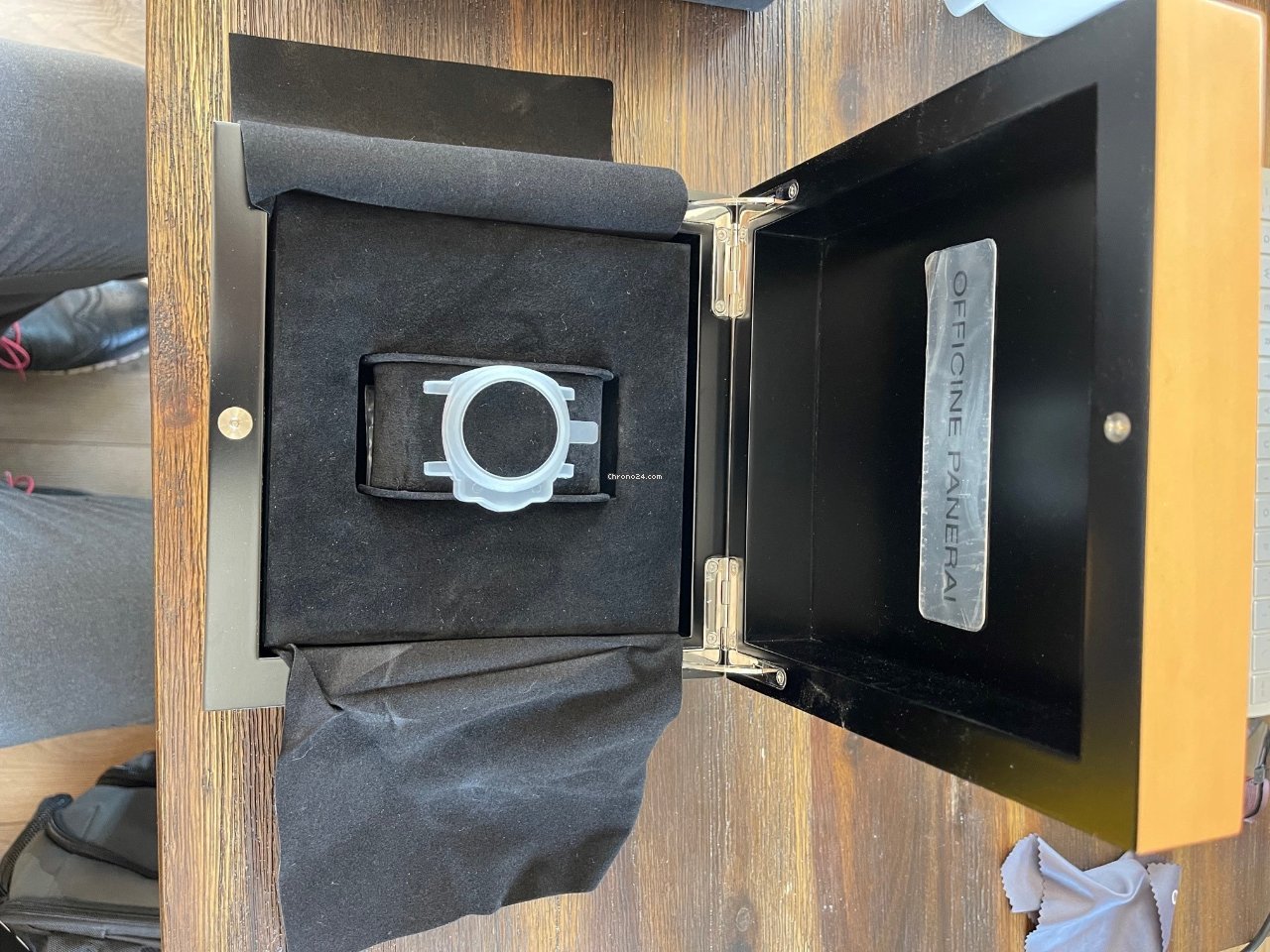 IMG_9081 Panerai Luminor Marina Mens watch Unisex Automatic Steel OP6560 Replica 5