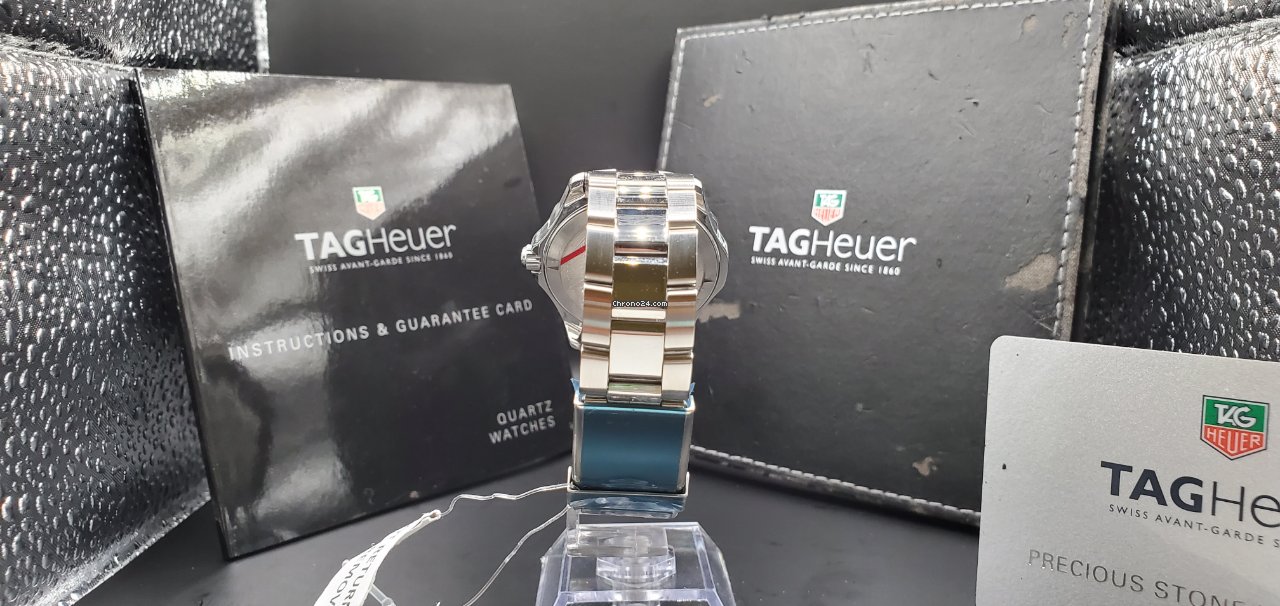 IMG_9081 TAG Heuer Aquaracer 300M Mens watch Unisex Quartz Steel WAF1118.BA0810 Replica 5