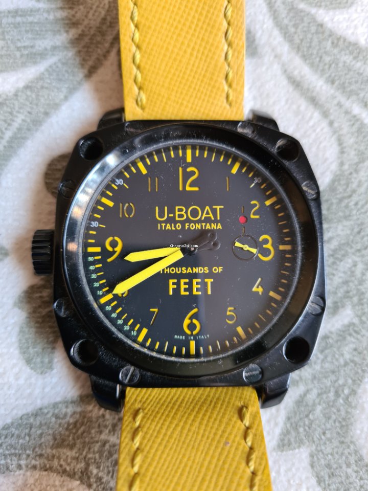 IMG_9081 U-Boat Thousands of Feet Mens watch Unisex Manual winding Steel 00443742-001 Replica 5