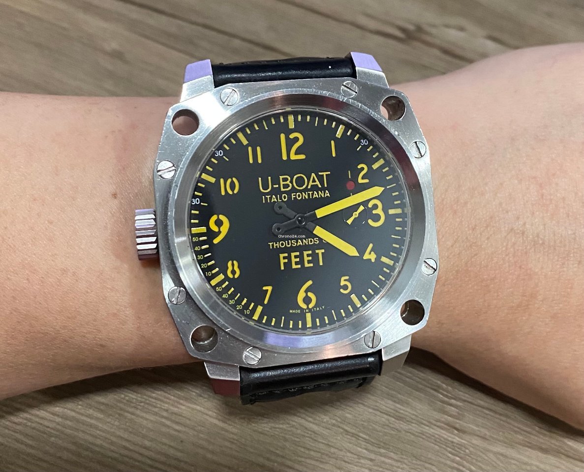 IMG_9081 U-Boat Thousands of Feet Mens watch Unisex Automatic Steel U Boat Thousands Of Feet Replica 5