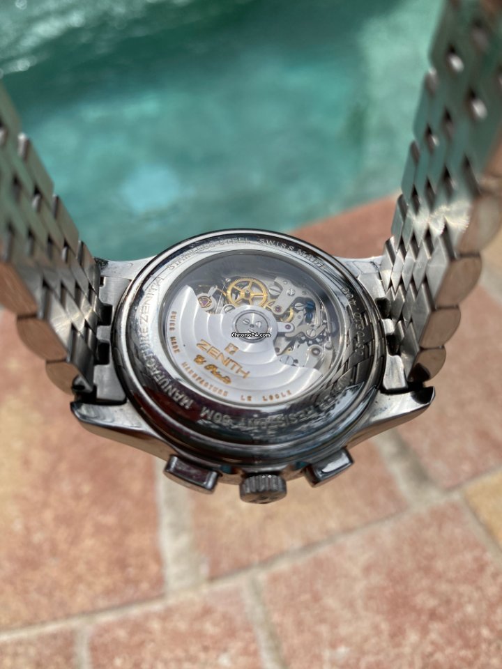 IMG_9081 Zenith El Primero Mens watch Unisex Automatic Steel 03.0510.400 Replica 5