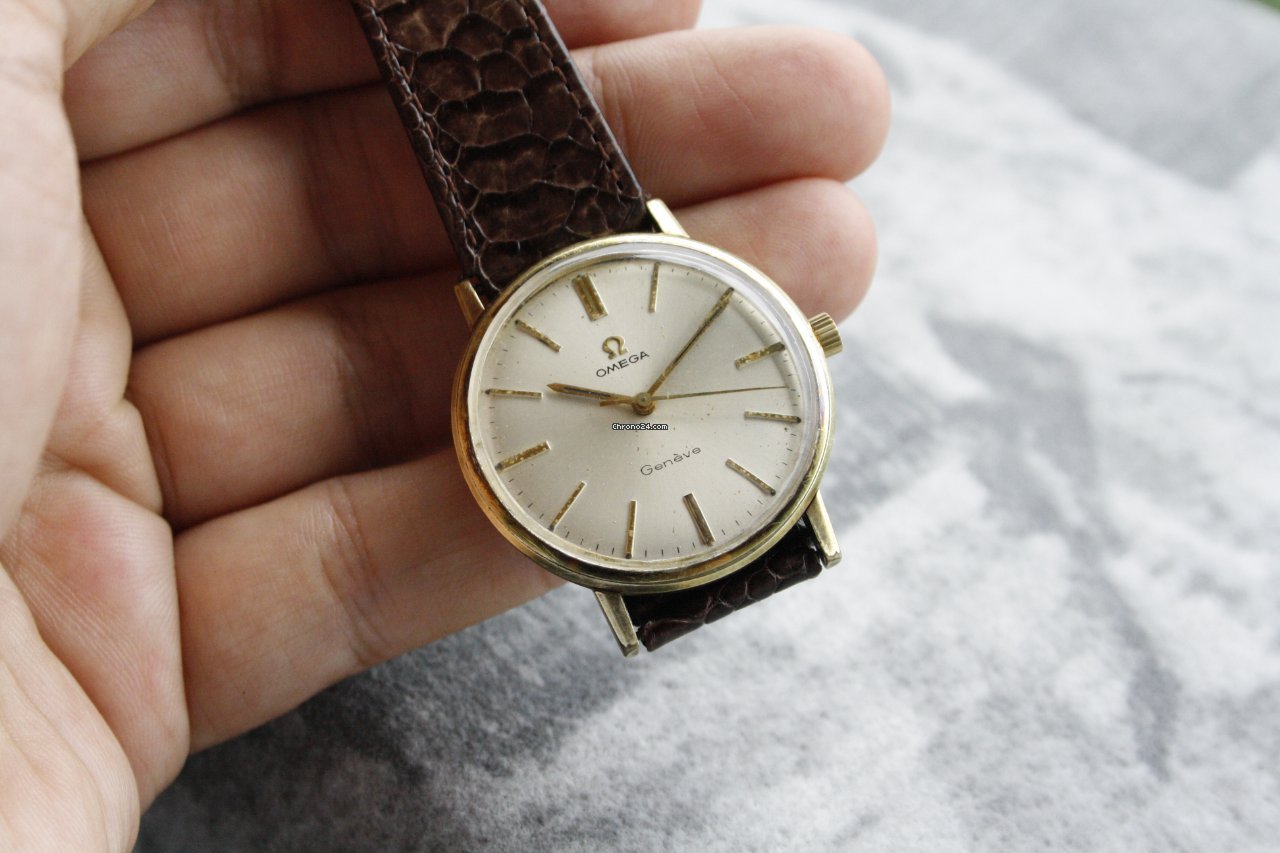 Omega Geneve Mens watch Unisex Manual winding Steel 131.019SP Replica 5