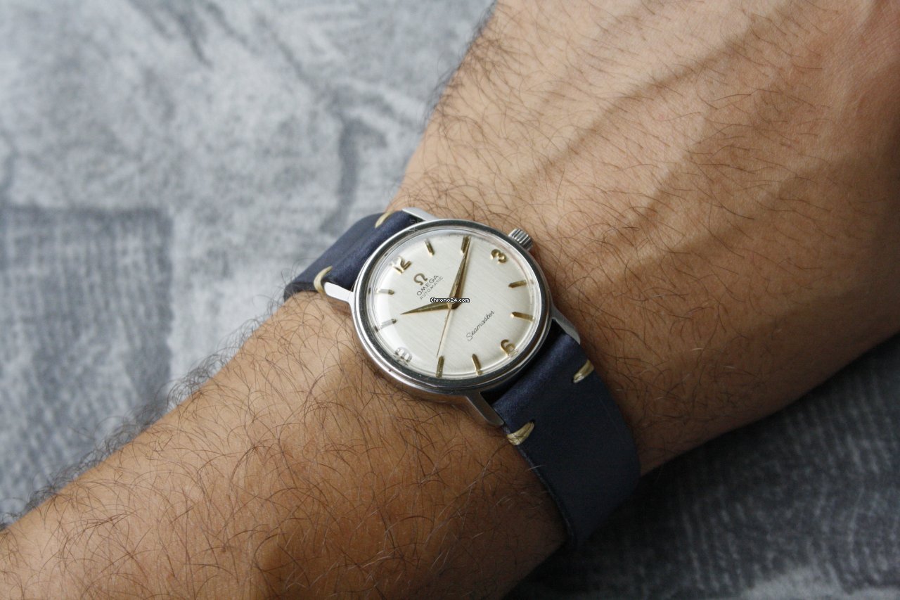 IMG_9081 Omega Seamaster Mens watch Unisex Automatic Steel 165.001 Replica 5
