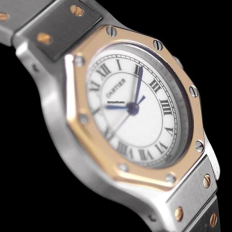 Cartier Womens watch Automatic Gold Steel 8350ST Replica 5