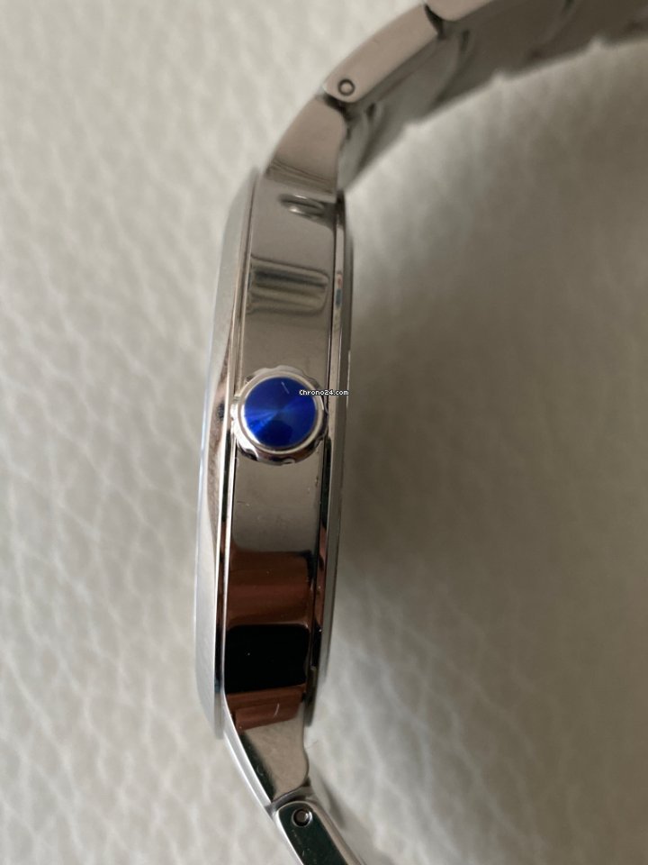 IMG_9081 Movado Mens watch Unisex Quartz Steel 0607041 Replica 5