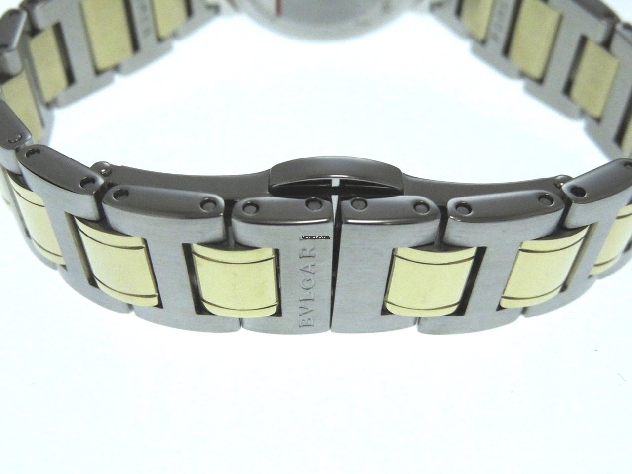 Bulgari Bulgari Womens watch Quartz Gold Steel BB26WSGD N Replica 5