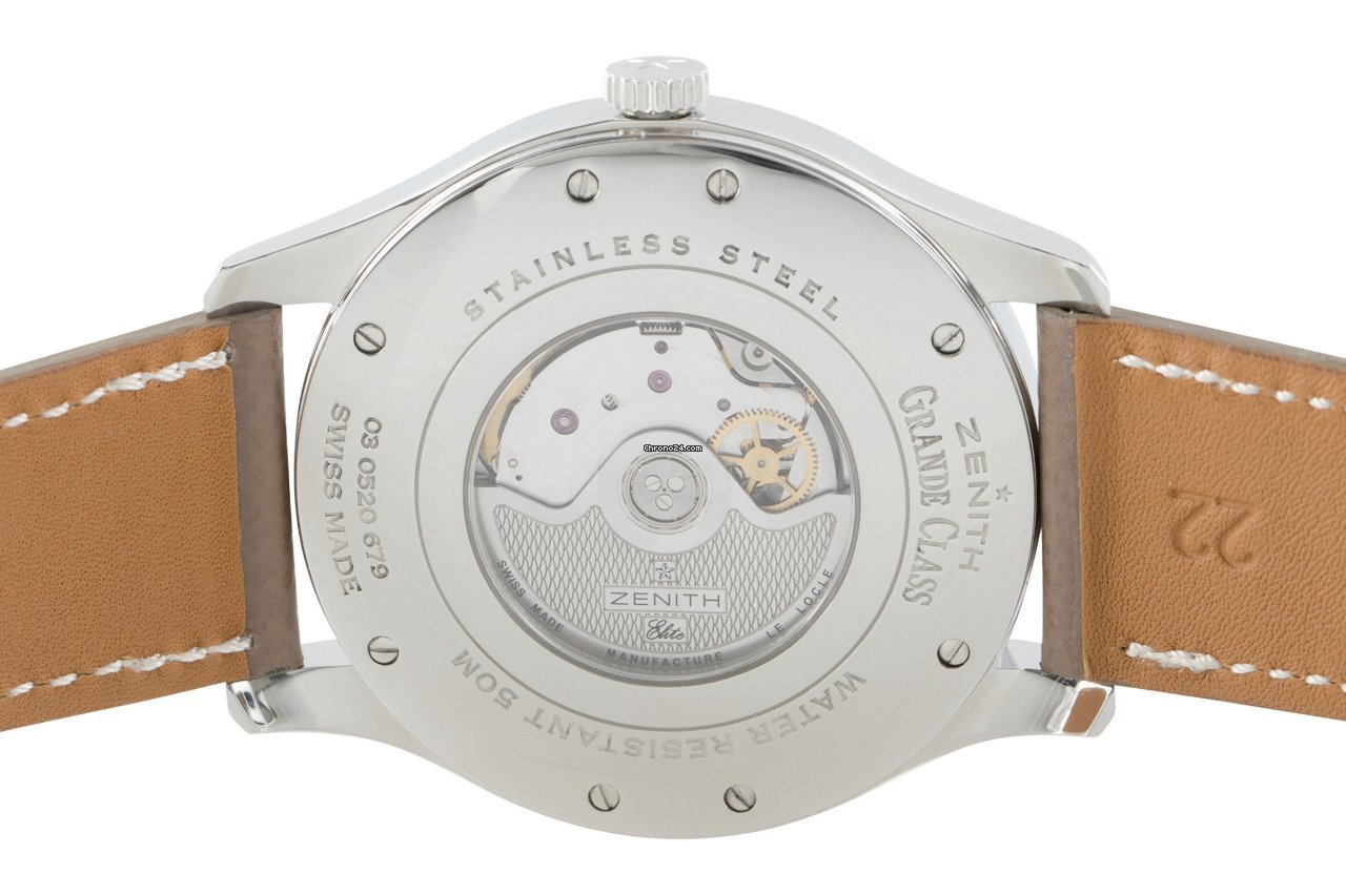 Zenith Elite Mens watch Unisex Automatic Steel 03.0520.679 Replica 5