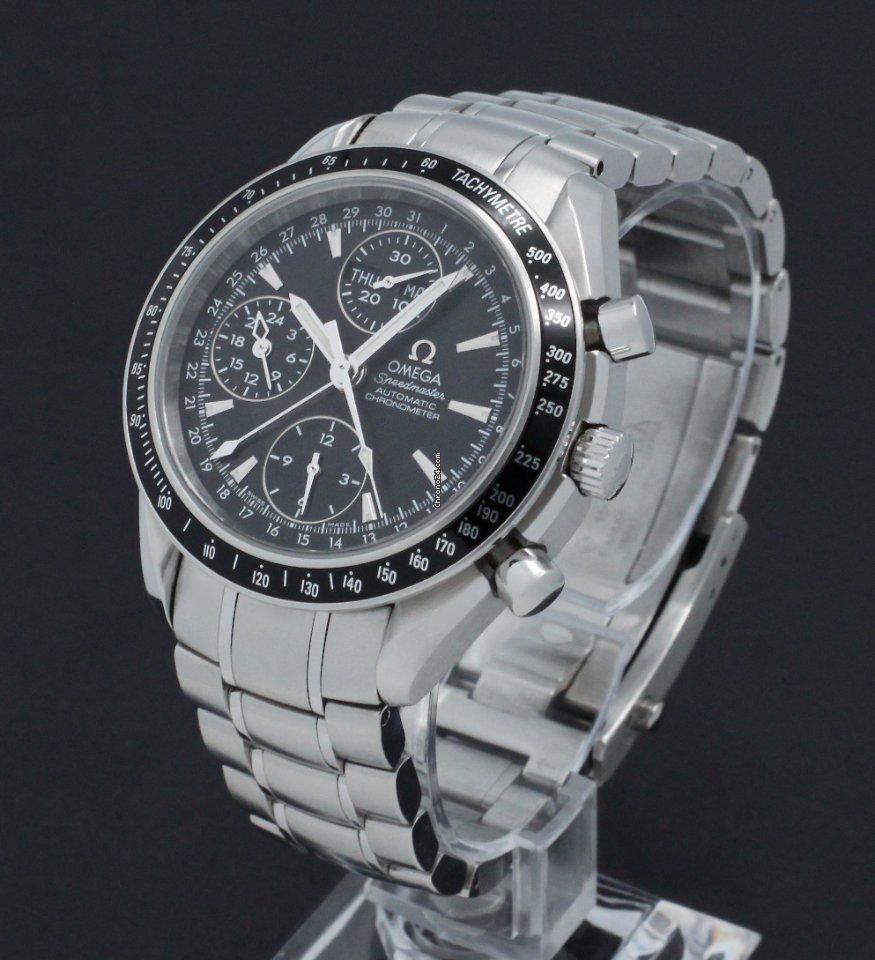 Omega Speedmaster Day Date Mens watch Unisex Automatic Steel 3220.50.00 Replica 5