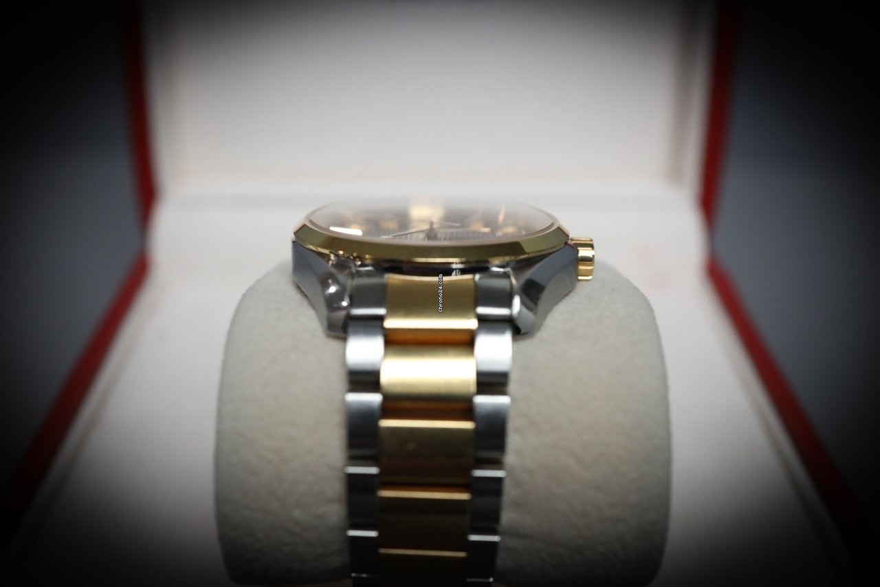Omega Seamaster Aqua Terra Mens watch Unisex Automatic Gold Steel 231.20.42.21.06.001 Replica 5
