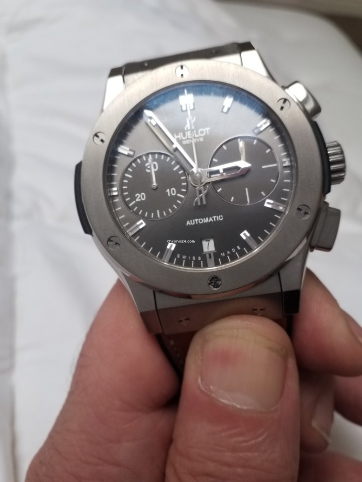 Hublot Classic Fusion Racing Grey Mens watch Unisex Automatic Titanium 521.NX.7070.LR Replica 5