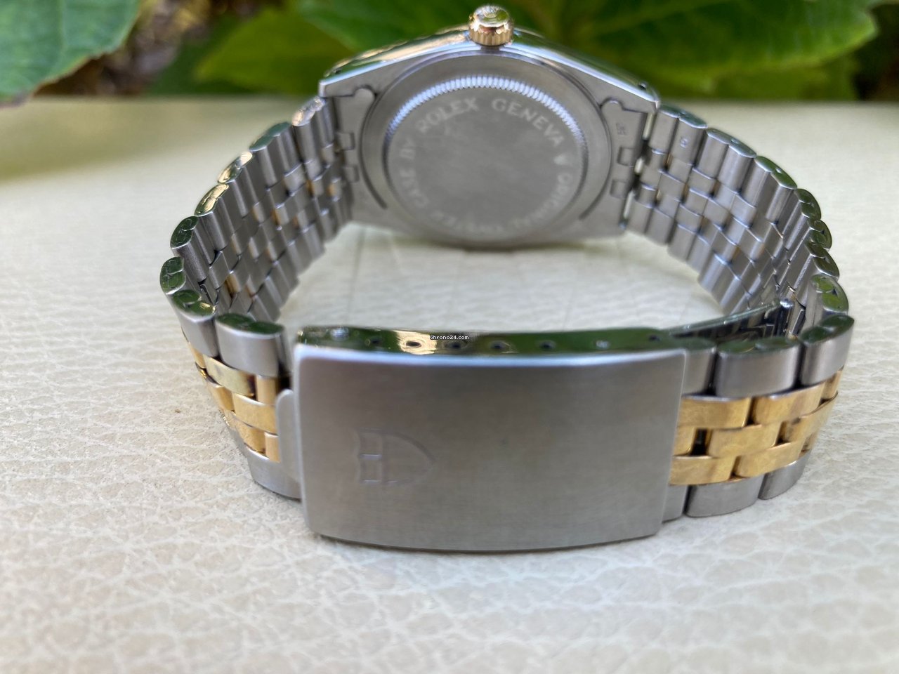 IMG_9081 Tudor Prince Date Mens watch Unisex Automatic Gold Steel 75203N Replica 5