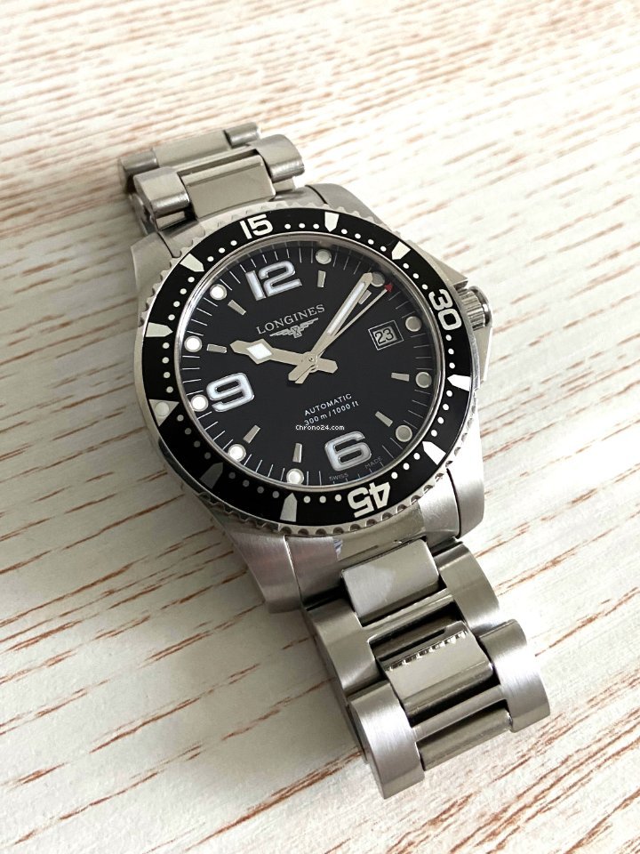 IMG_9081 Longines HydroConquest Mens watch Unisex Automatic Steel L3.642.4 Replica 5