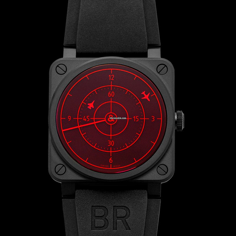 IMG_9081 Bell & Ross BR 03-92 Ceramic Mens watch Unisex Automatic Ceramic BR0392-RRDR-CE SRB Replica 5