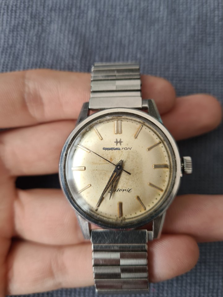 IMG_9081 Hamilton Mens watch Unisex Manual winding Steel 4053-3 Replica 5