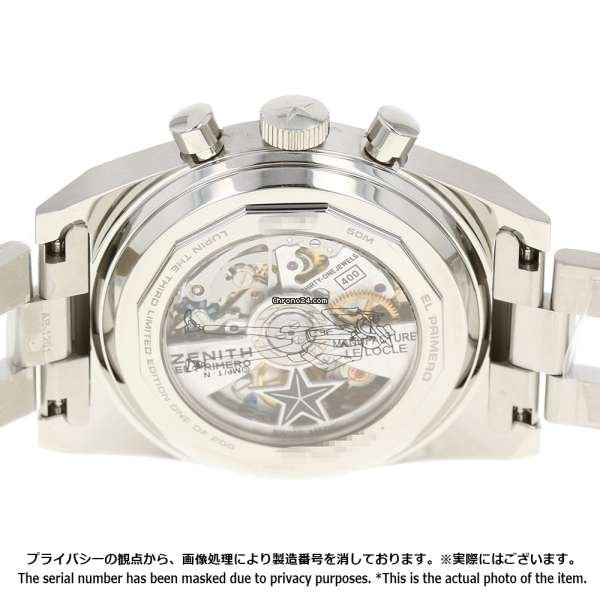 IMG_9081 Zenith Mens watch Unisex Automatic Steel 03.L384-2.400 7.M384 Replica 5