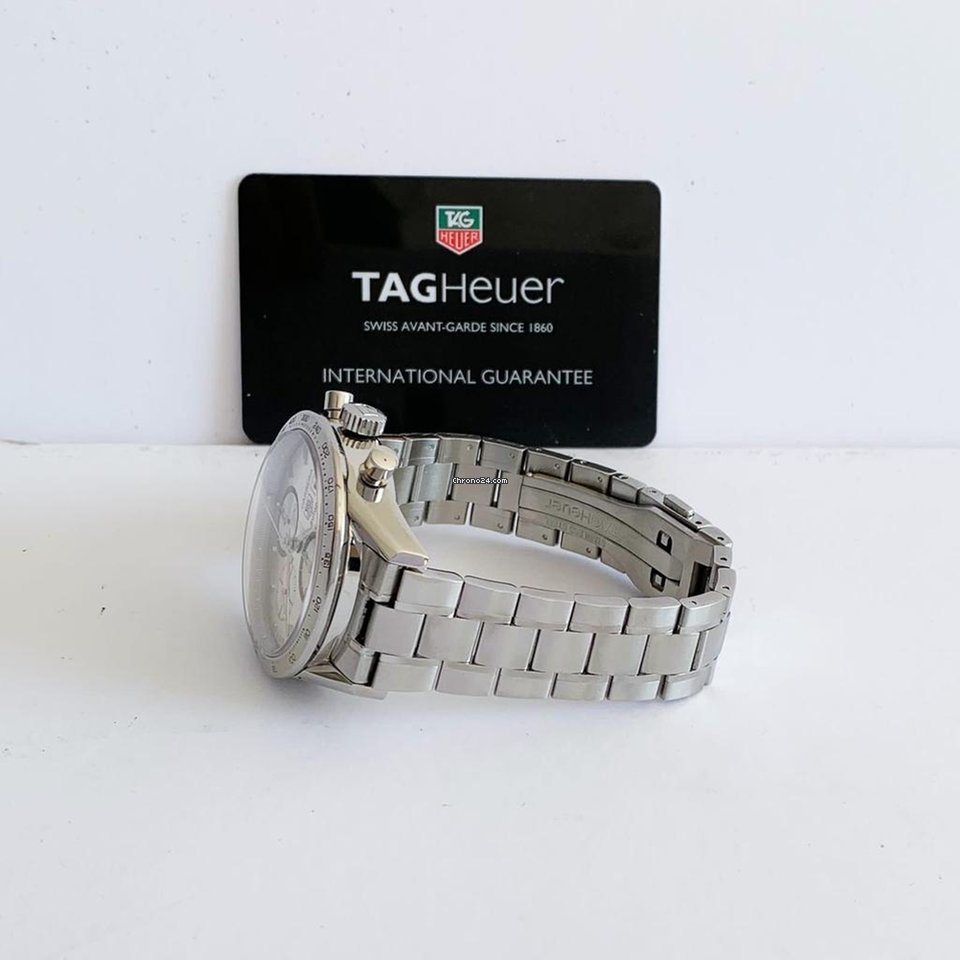 IMG_9081 TAG Heuer Carrera Calibre 16 Mens watch Unisex Automatic Steel CV2017 Replica 5