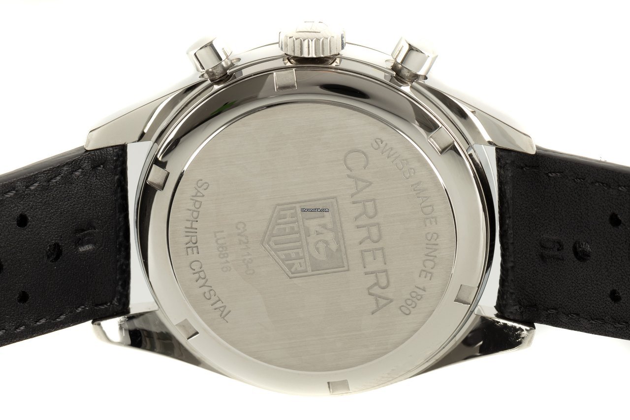 IMG_9081 TAG Heuer Carrera Calibre 17 Mens watch Unisex Automatic Steel CV2113-0 Replica 5
