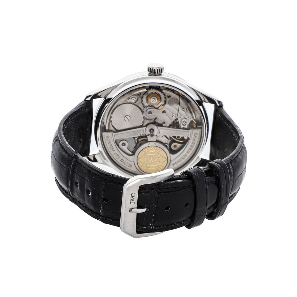 IWC Portuguese Automatic Mens watch Unisex Automatic Platinum IW5000-03 Replica 5