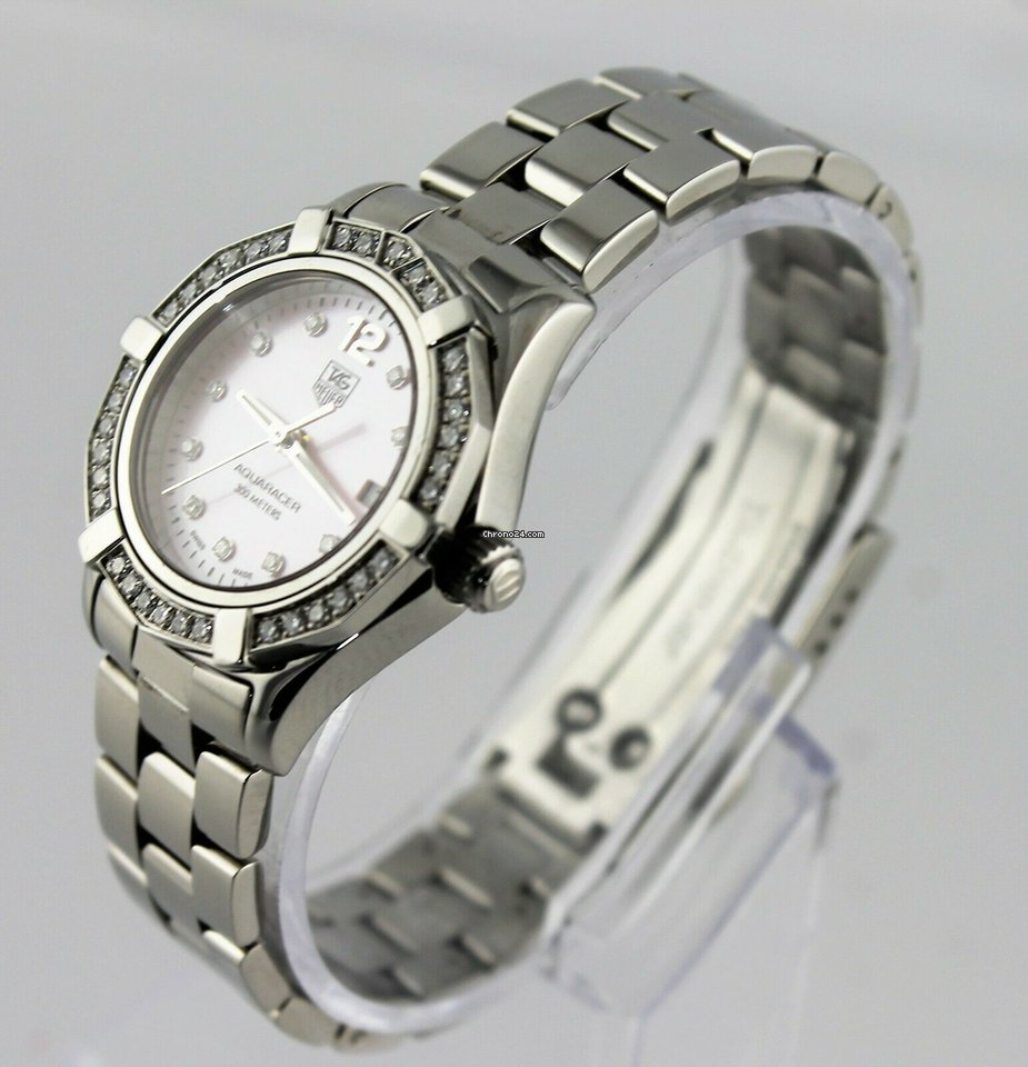 IMG_9081 TAG Heuer Aquaracer Lady Womens watch Quartz Steel WAF141B.BA0813 Replica 5