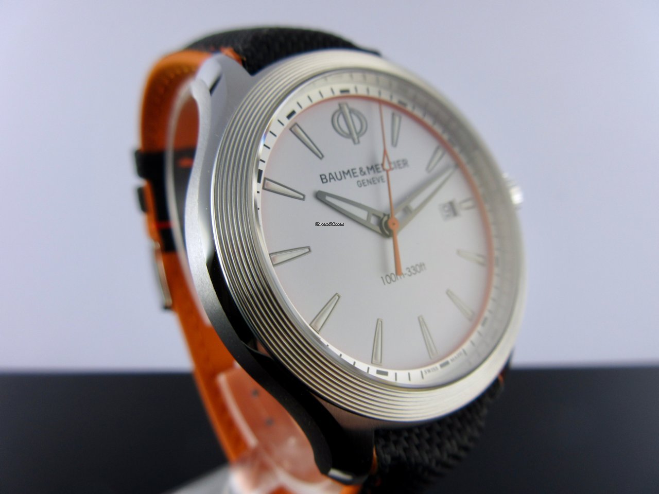 Baume & Mercier Clifton Mens watch Unisex Quartz Steel MOA10410 Replica 5
