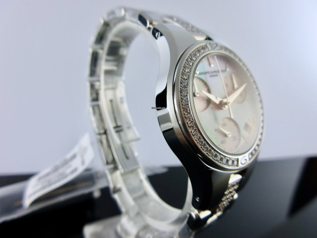 IMG_9081 Baume & Mercier Linea Womens watch Quartz Steel MOA10017 Replica 5