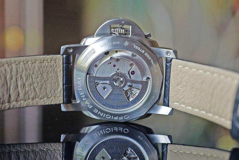 Panerai Luminor 1950 10 Days GMT Manual winding Steel PAM 986 Replica 5