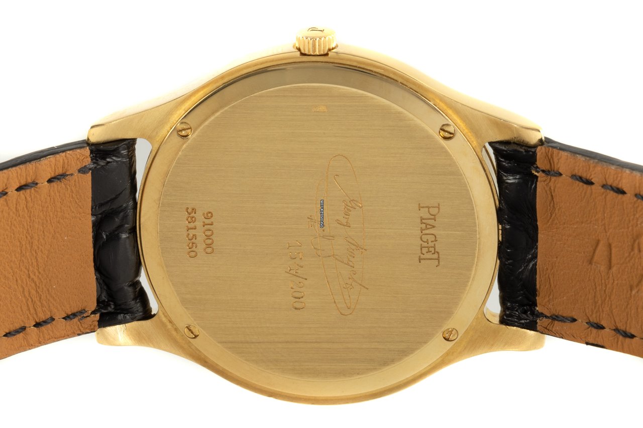 IMG_9081 Piaget Mens watch Unisex Manual winding Yellow gold 91000 Replica 5
