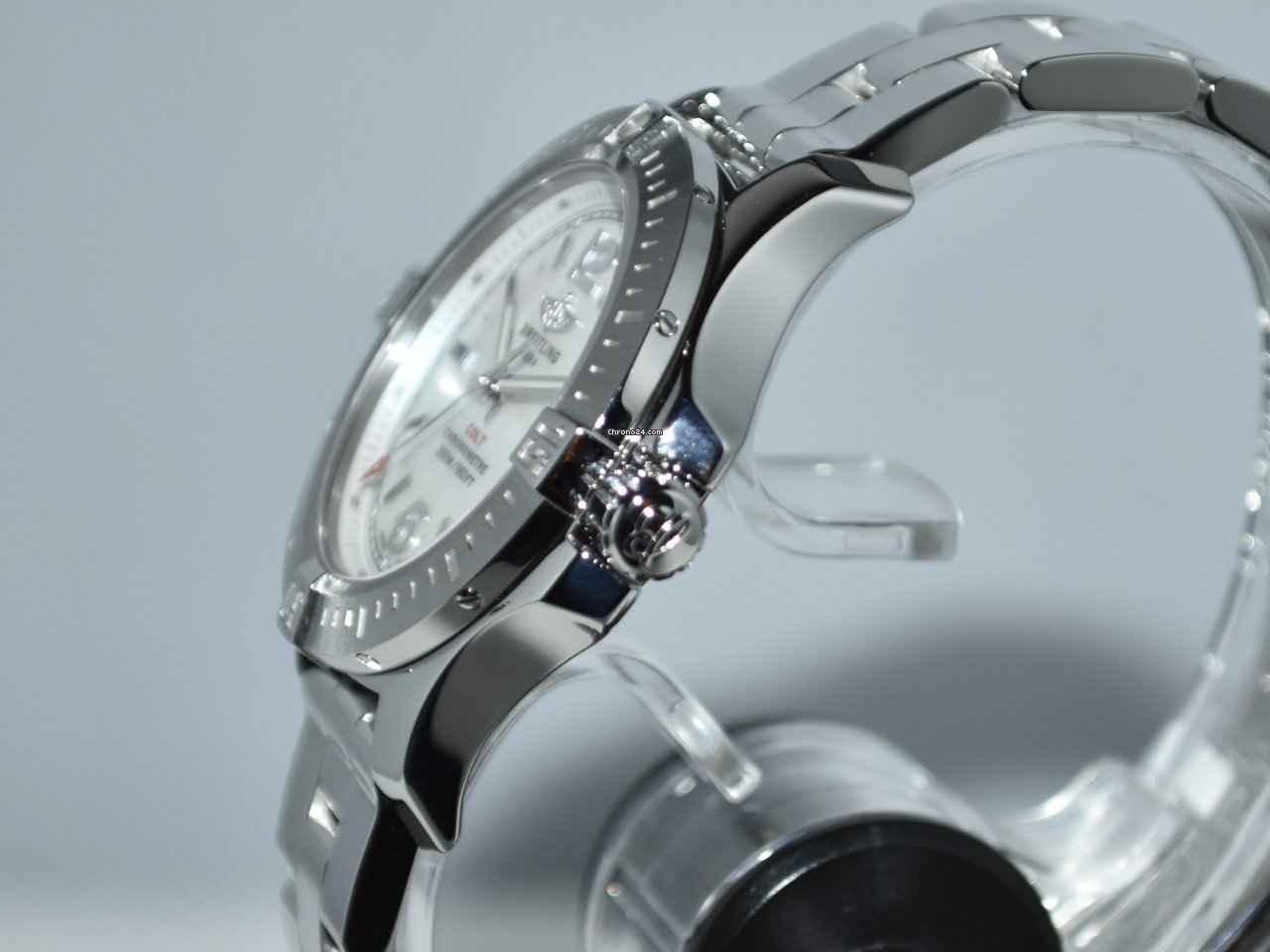 IMG_9081 Breitling Colt Lady Womens watch Quartz Steel A7738811.G793.175A Replica 5