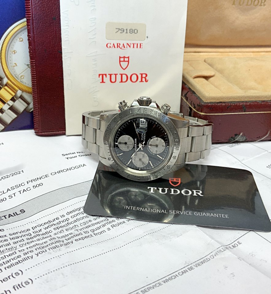 Tudor Oysterdate Big Block Mens watch Unisex Automatic Steel 79180 Replica 5