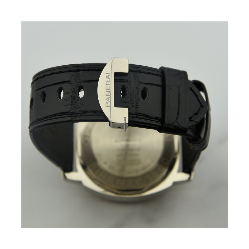 IMG_9081 Panerai Luminor Mens watch Unisex Automatic White gold PAM 00180 Replica 5