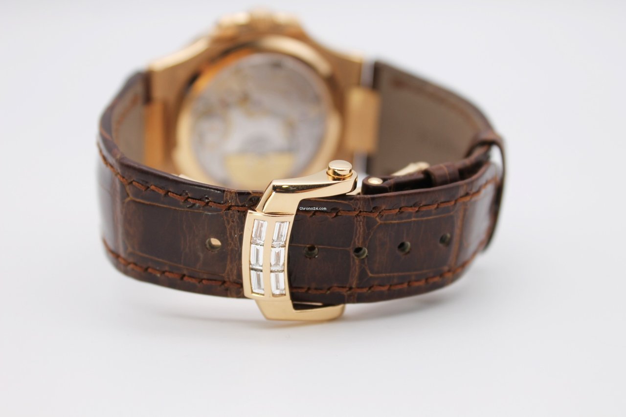 IMG_9081 Patek Philippe Nautilus Mens watch Unisex Automatic Rose gold 5724R-001 Replica 5