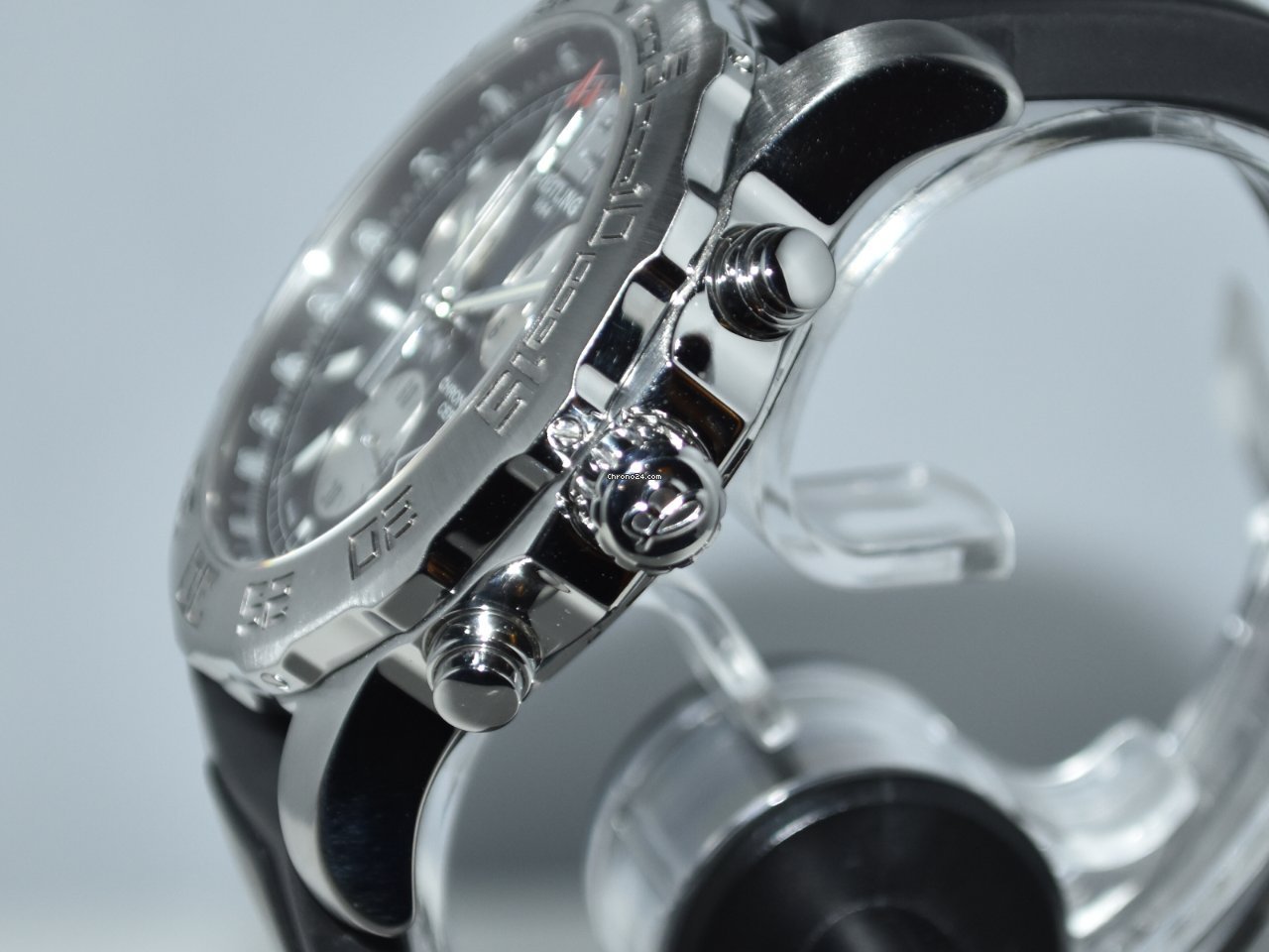 IMG_9081 Breitling Colt Chronograph II Mens watch Unisex Quartz Steel A7338710 BB49 Replica 5