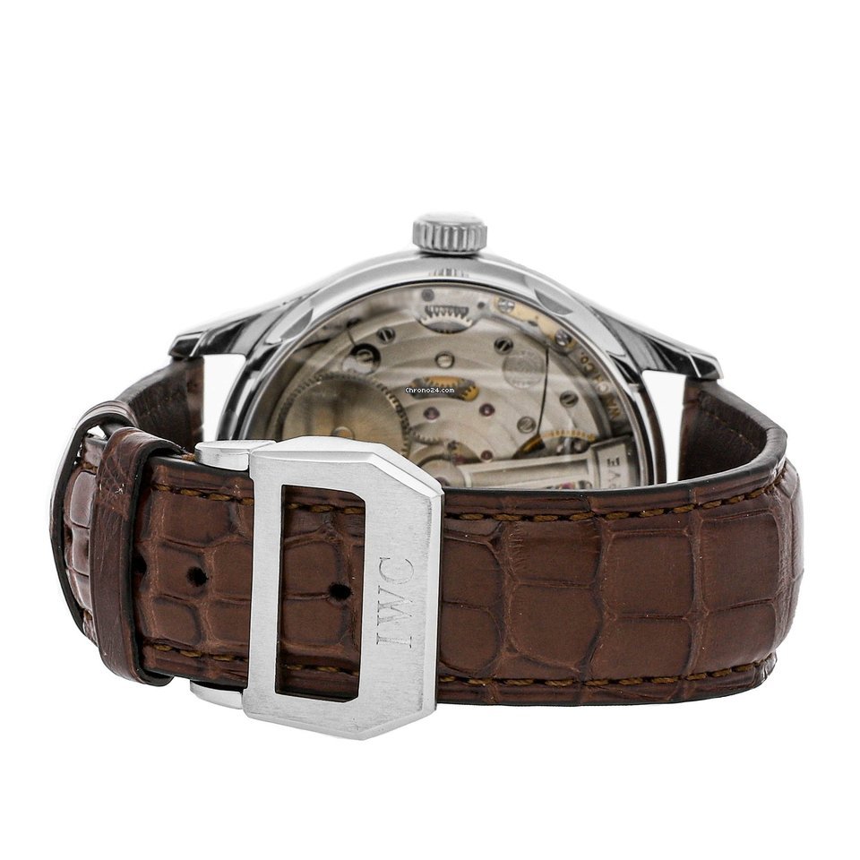 IMG_9081 IWC Portuguese Automatic Mens watch Unisex Automatic Platinum IW5001-04 Replica 5